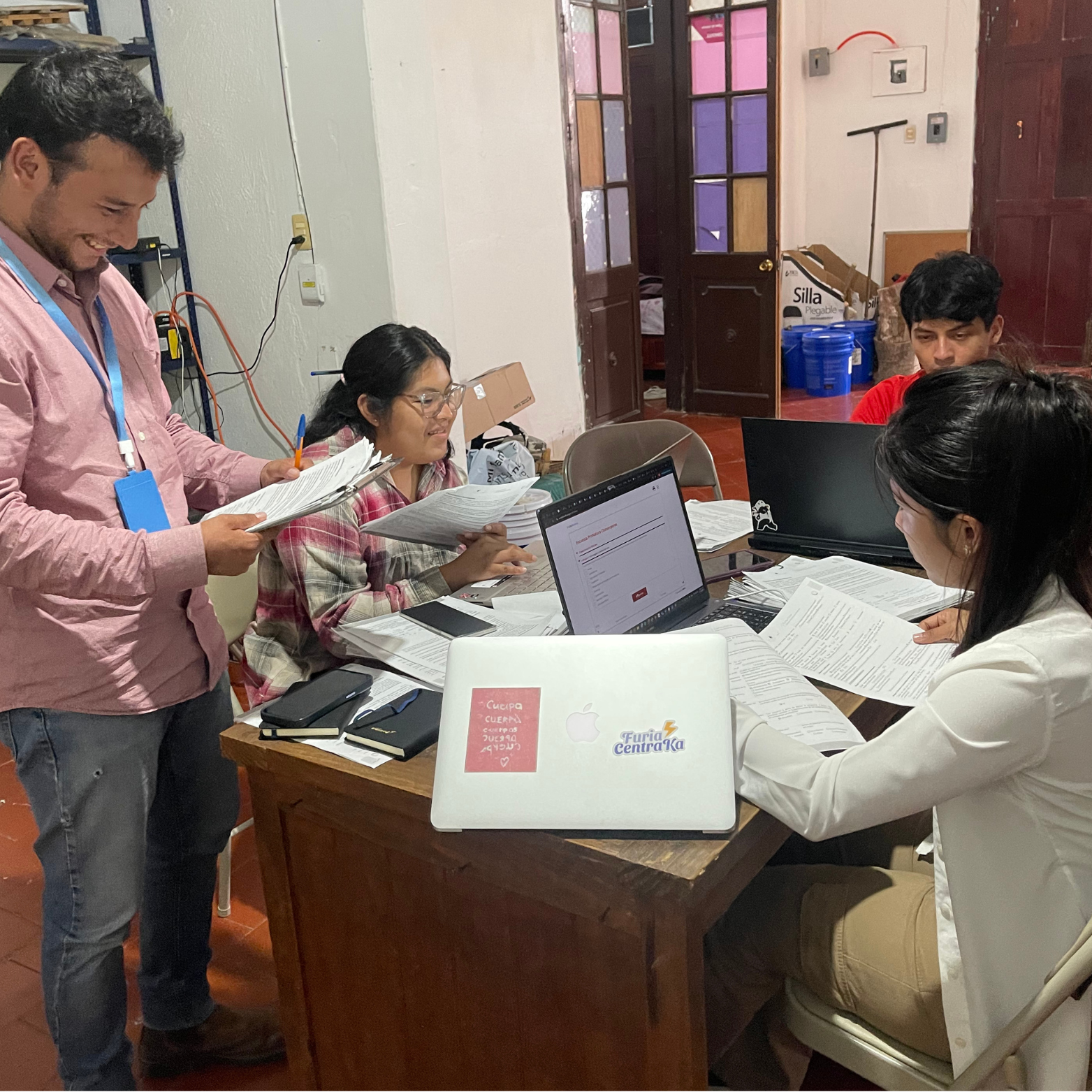 Sesión de acompañamiento institucional de CICACiS con una organización